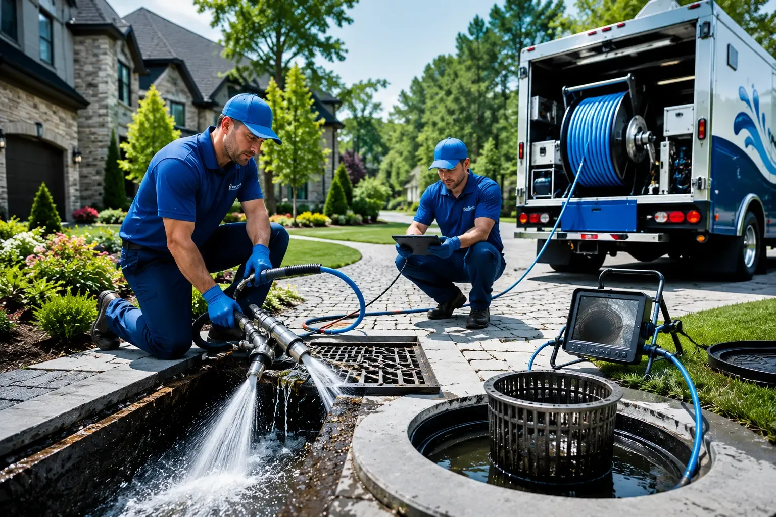 Local outdoor drain cleaning professionals in Harned, KY